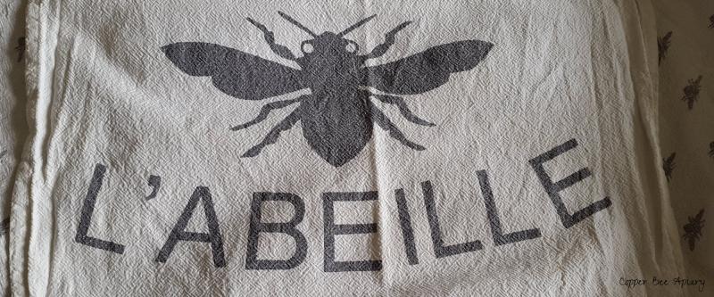 Beekeeping tea towel